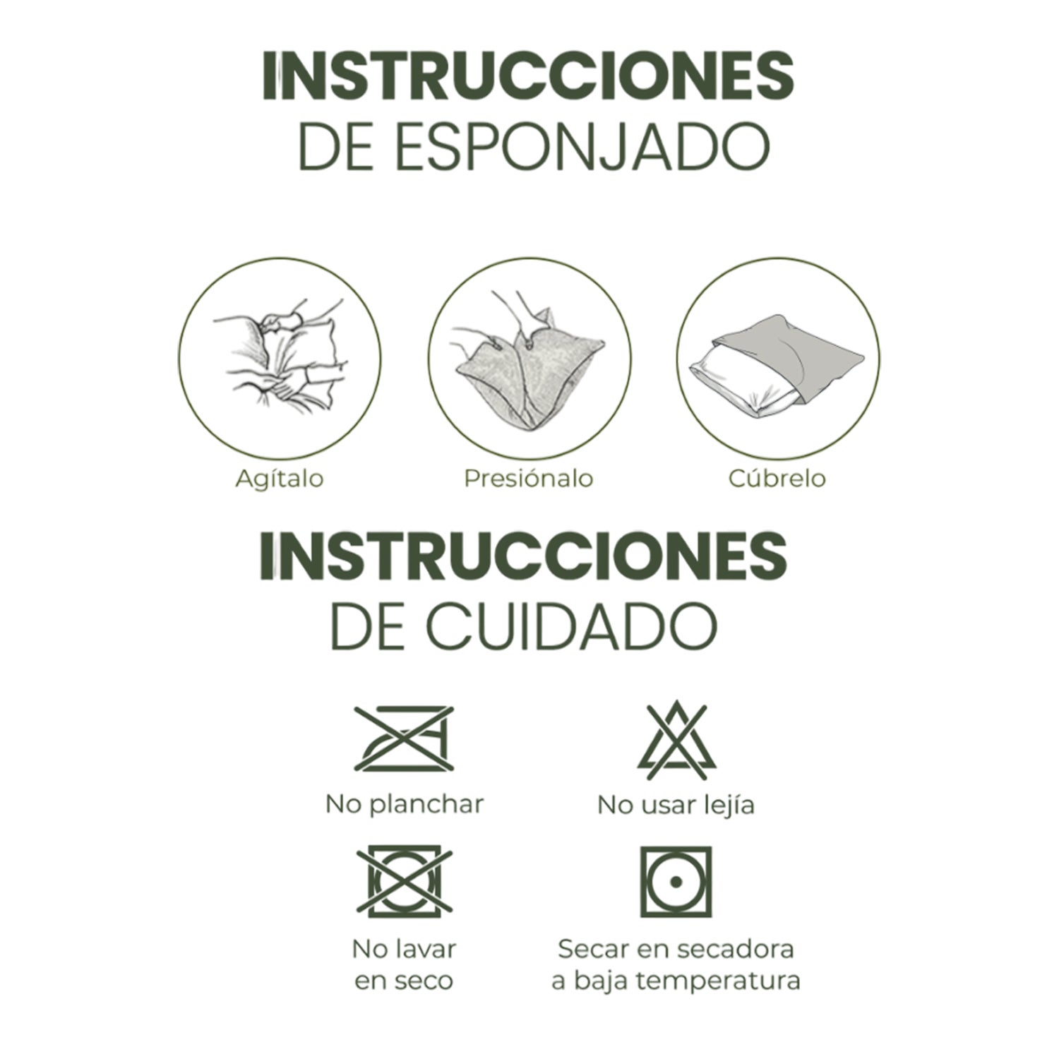 Relleno de Cojín Fibra Hueca Siliconada Antialérgico - Cojines Sofá con Relleno Incluido, Almohada Sofá y Cojines para Cama - 45X45 1 Unidad - 6