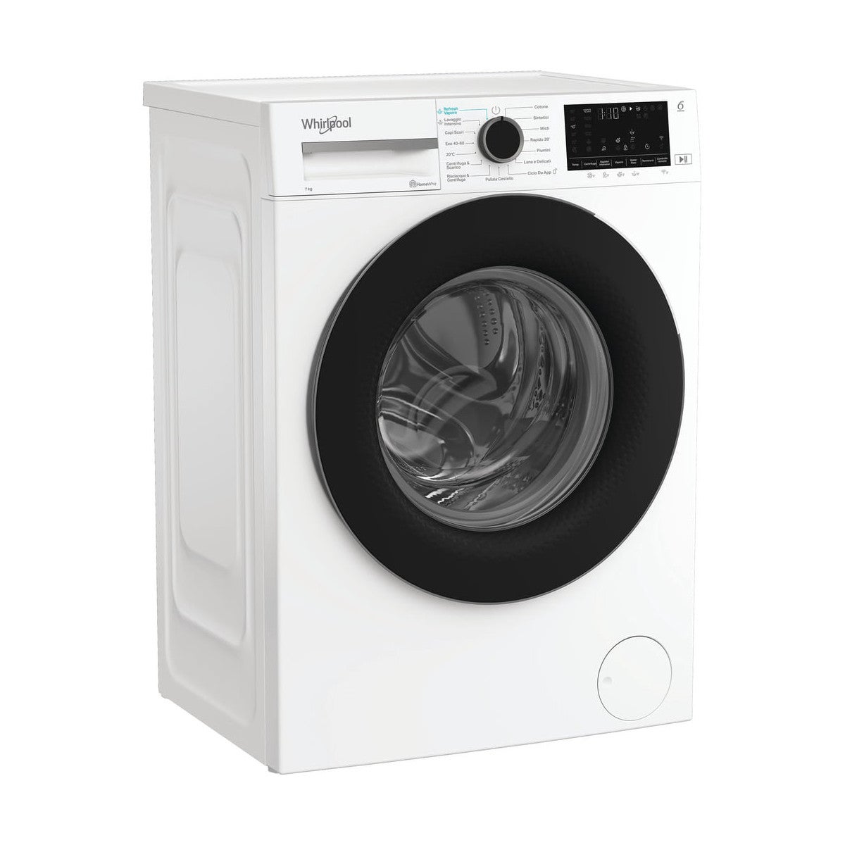 Whirlpool WAM 762WB IT machine à laver Charge avant 7 kg 1200 tr/min ...