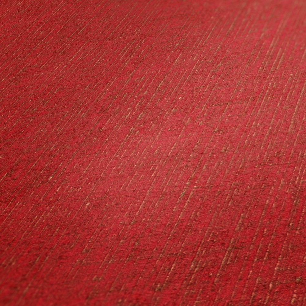 TADESSI papel de parede liso M1-No.1926 vermelho papel de parede não tecido papel de parede liso sala de estar quarto cozinha - 5