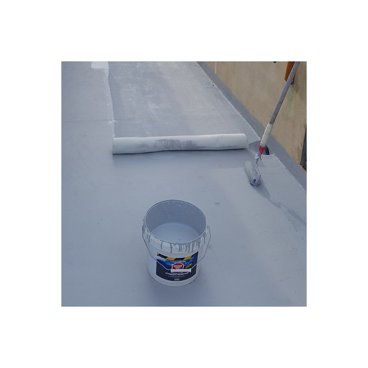 Etancheite Toiture Terrasse Plate - Resine Pu Haute Performance - Arcathan - Gris - 15 Kg - Arcane Industries - 6