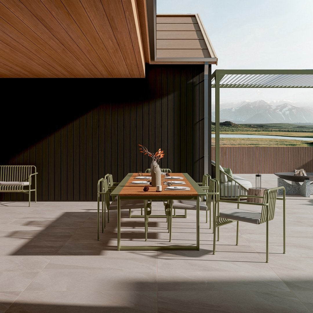 Ardesia Elegante Tortora 20 mm Outdoor - Piastrelle 60x60x2 cm 20 mm - ISA 9002 60x60 GRIP R11 20 mm - 2