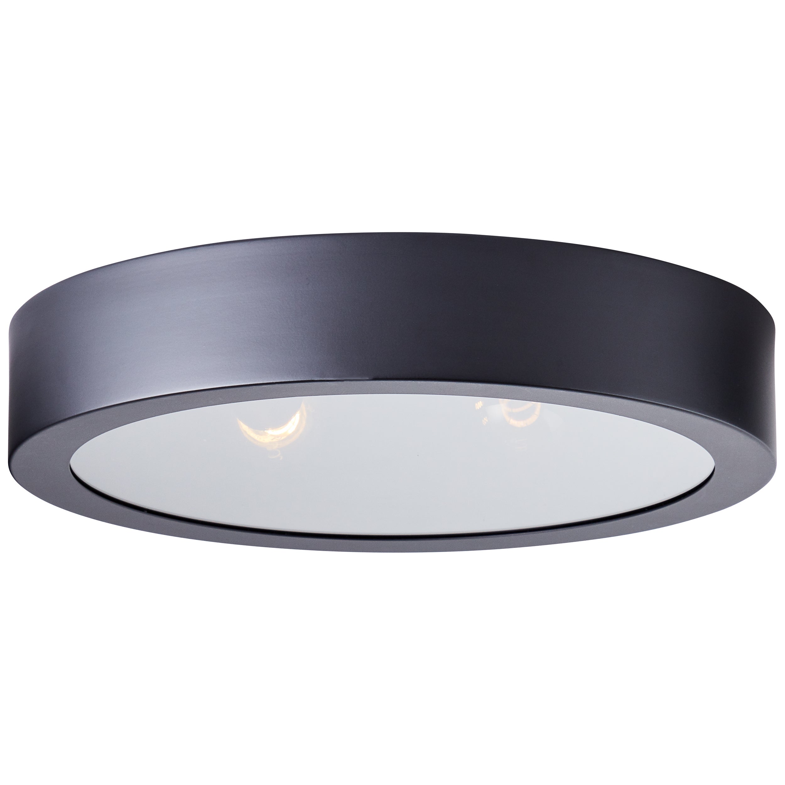 Brilliant lampa sufitowa Sandros 31cm czarny/szkło metal/drewno czarny 2x D45, E14, 40 W