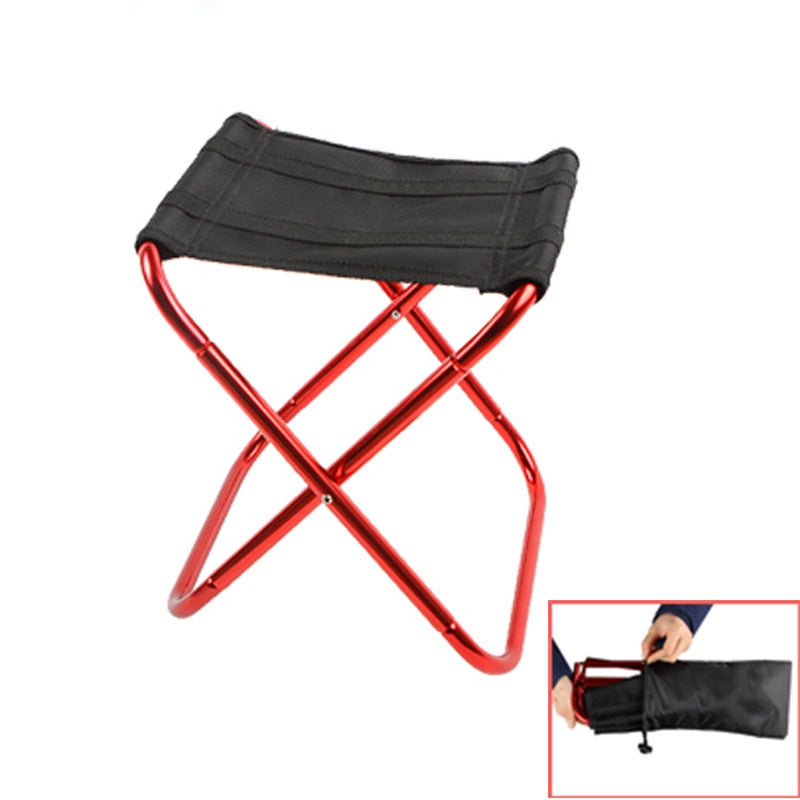 Mini tabouret pliant portable chaise tabouret de camping en plein air