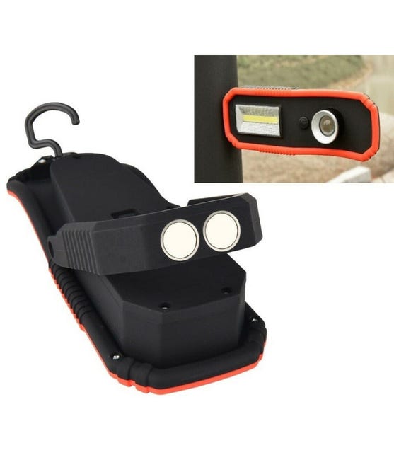 Posing Lampada da Palestra Magnetica 7 ingranaggi Dimmerabili Lampada da Palestra Portatile da Posare con Gancio Appendente, Lampada da Lavoro Pieghevole 180 Gradi Luce di Posa Resistente Posing Lampada da Palestra Magnetica 7 ingranaggi Dimmerabili Lampada da Palestra Portatile da Posare con Gancio Appendente, Lampada da Lavoro Pieghevole 180 Gradi Luce di Posa Resistente