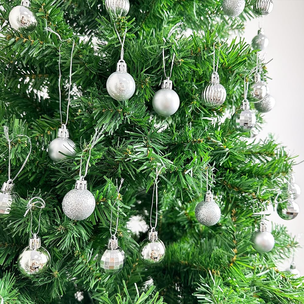 Conjunto de 36 enfeites para árvores de Natal, Conjunto de bolas de Natal, Pingentes para árvores de Natal, Presente de Natal, Decorações de Natal - 8