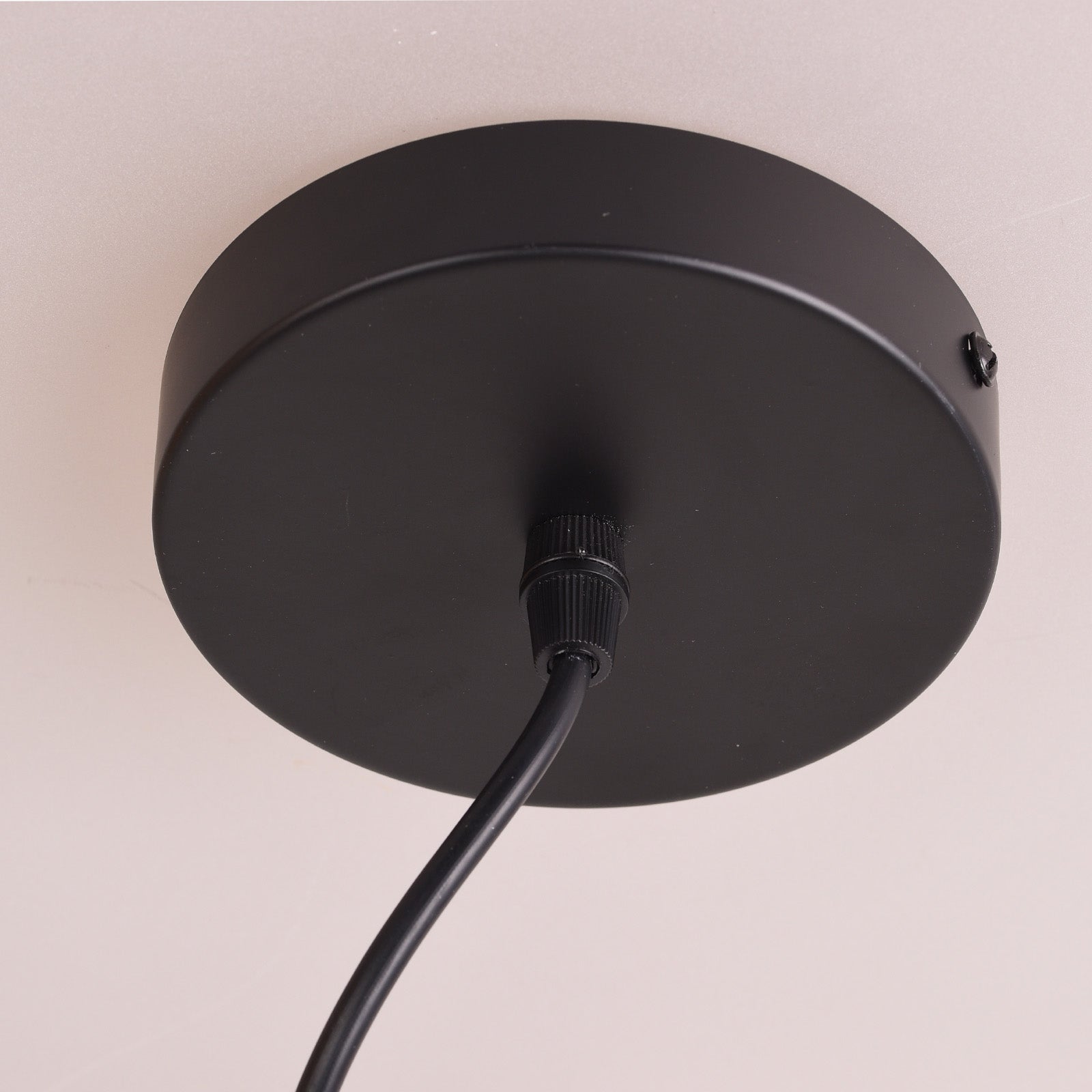 Lámpara colgante de papel trenzado Ø45 cm, estilo nórdico natural, E27 YUNA - 5