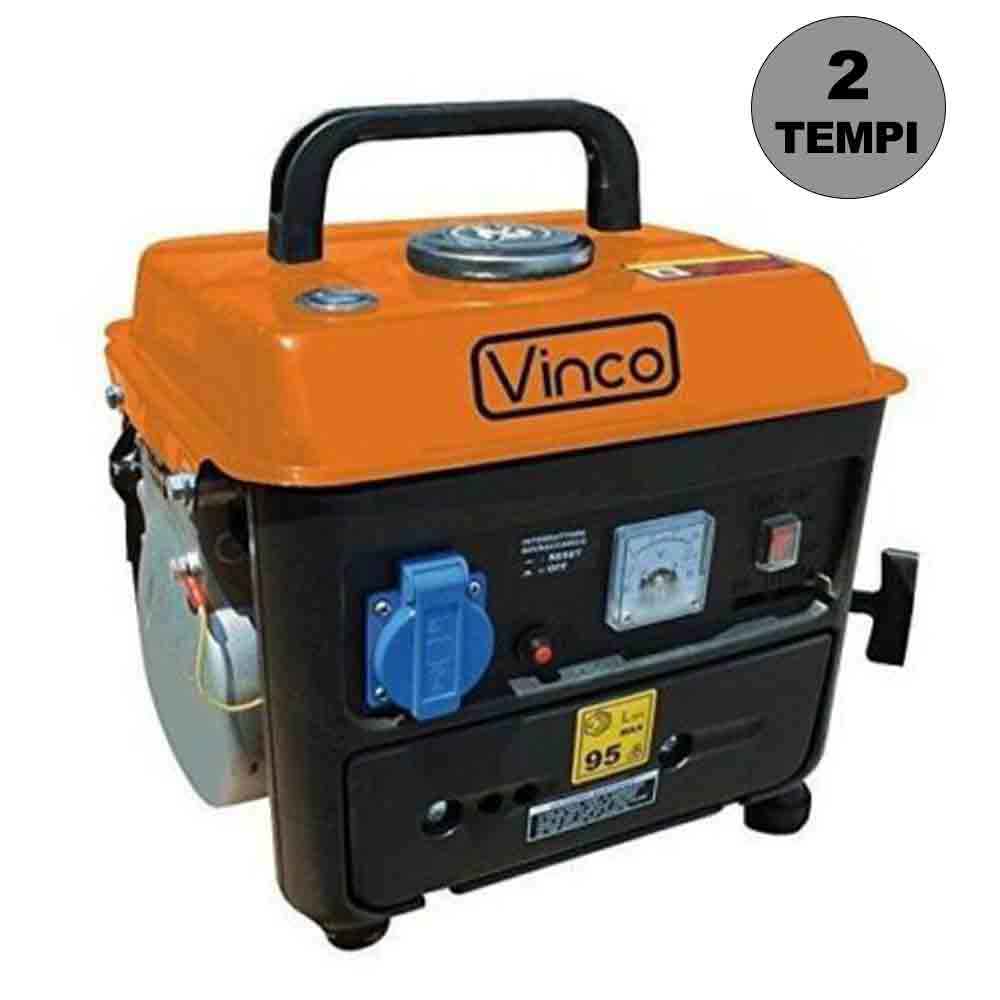 Generatore portatile 2 tempi 850 Watt Vinco 60104 | Leroy Merlin
