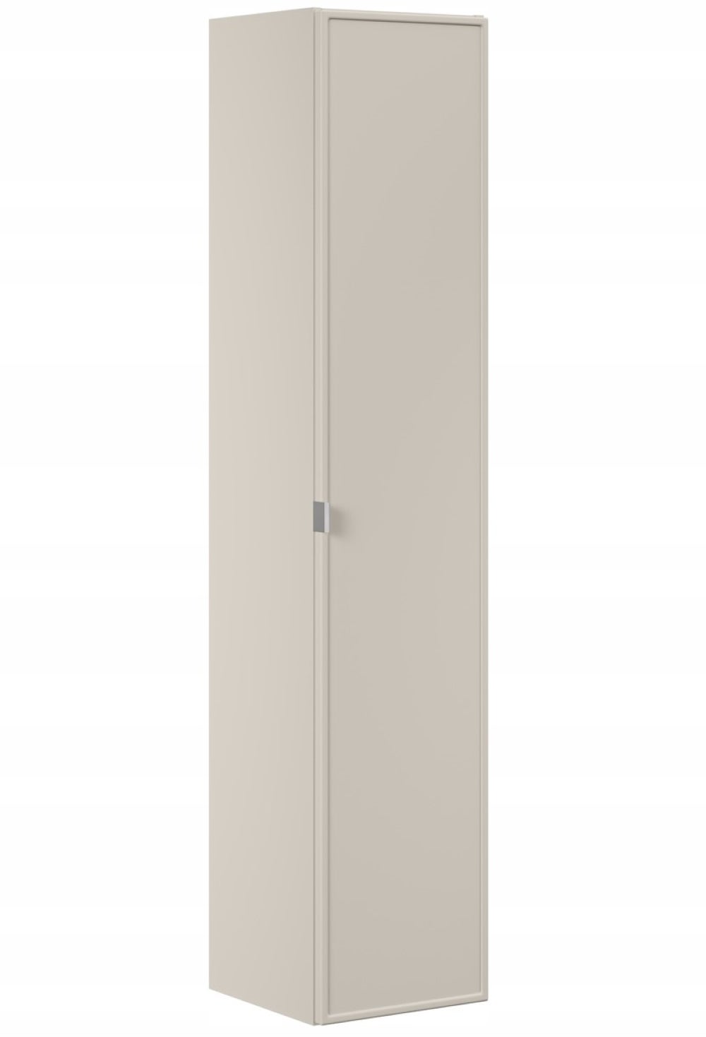 Słupek łazienkowy BELLA 140 cm kaszmirowy wiszący frezowany front