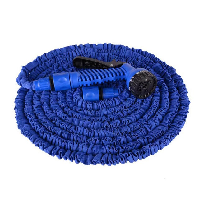 Tuyau D'Arrosage Extensible 15,2 M Avec Pistolet 10 Motifs - Raccords 1,9 Cm Et 1,27 Cm - Jardin, Maison, Voiture