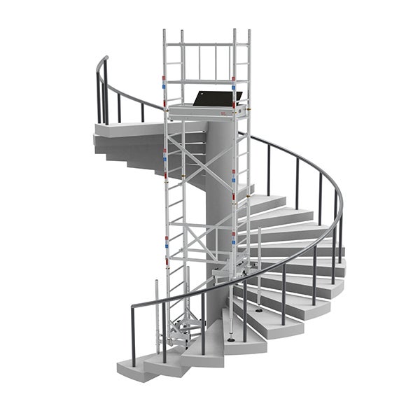 Echafaudage pour escalier : Hauteur de travail max 6.00m - ES410ESCA - 3