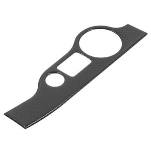 Autocollant Couvercle Commutateur Phare Mercedes - Fibre De Carbone Noir - Déco Intérieur Pour Classe A, C, E, GLA, GLE...