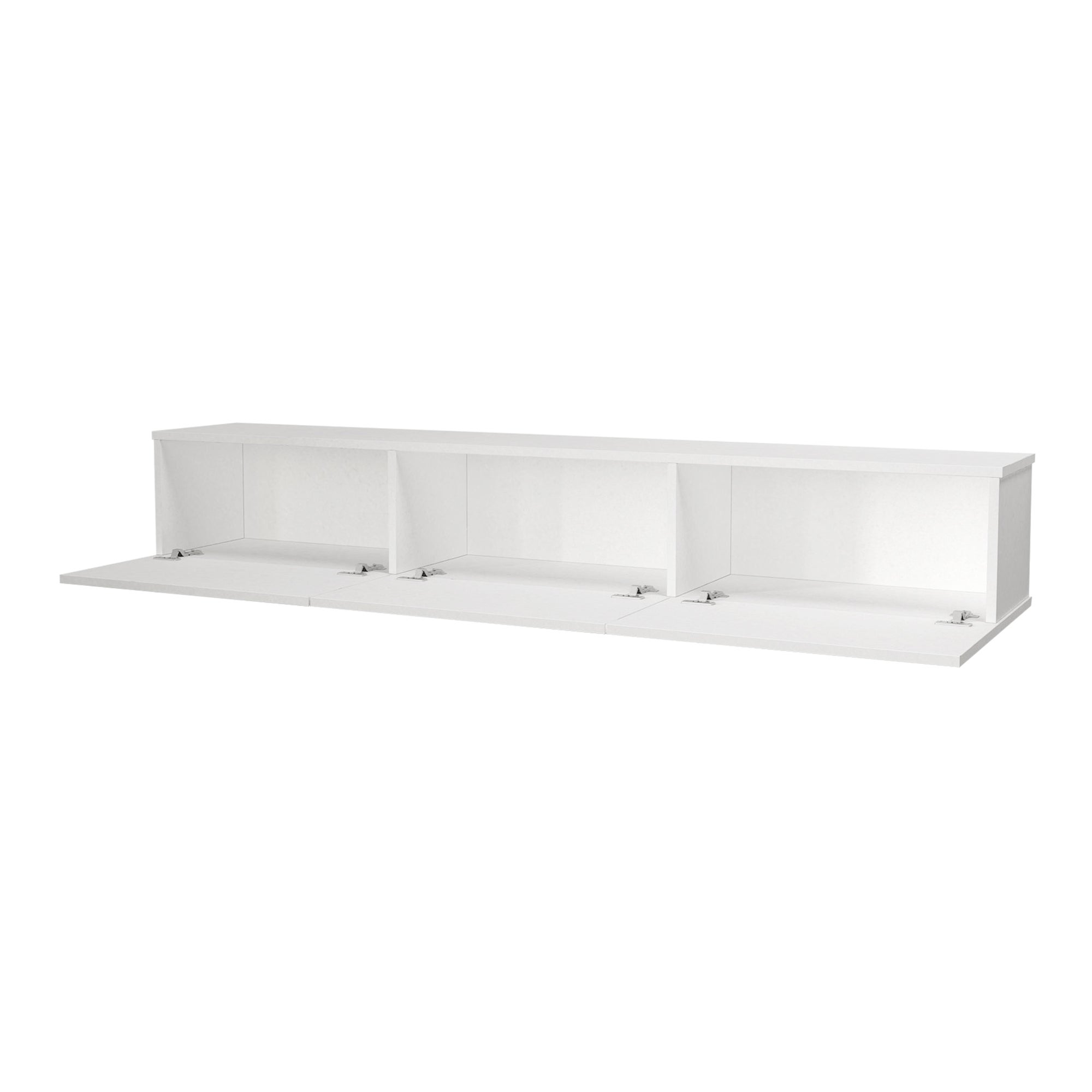 Meuble TV Vihti 180 x 31 x 29,5 cm blanc [en.casa] - 5