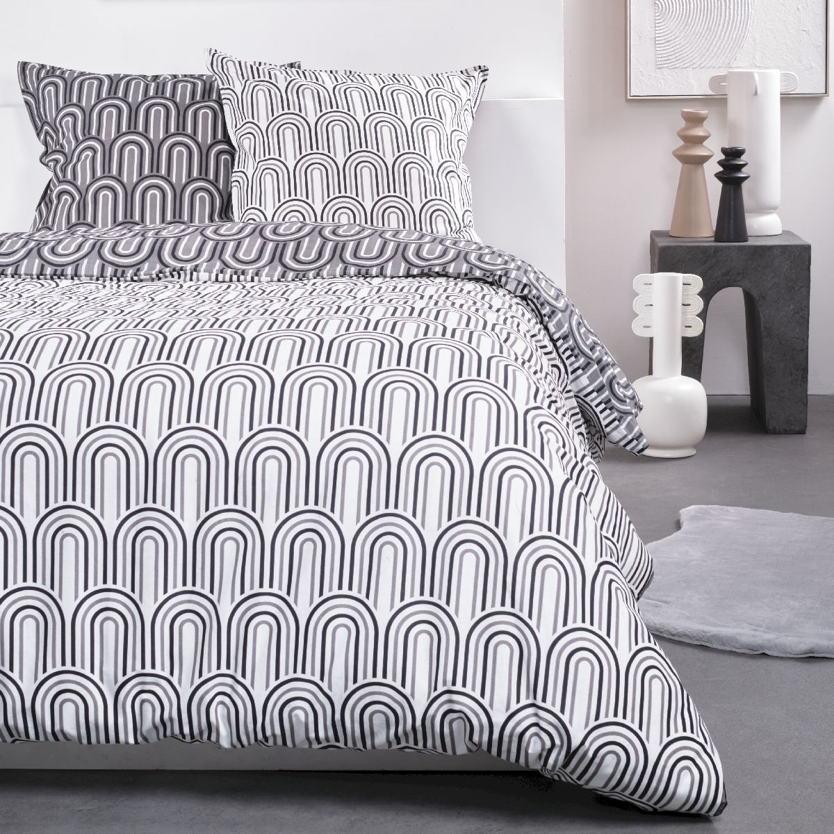 Juego de cama - today - sunshine - 116495 - 2 personas - 220x240 cm - algodón - estampado 9,53