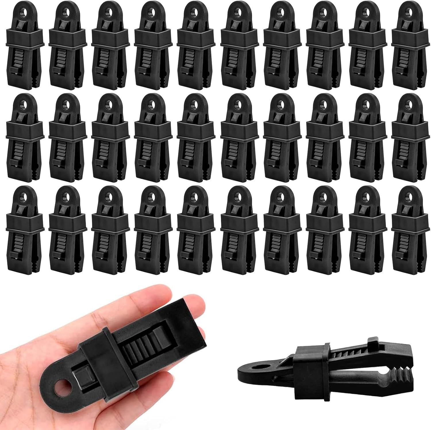 PACK DE 10 clips de casque en plastique durable EUR 7,75 - FR PACK DE 10 clips de casque en plastique durable EUR 7,75 - FR