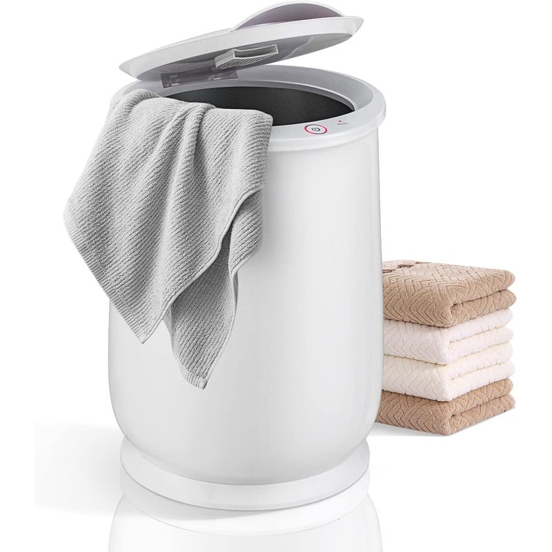 Wysokowydajna Suszarka do Ręczników 21 L, Suszarka Łazienkowa z Oświetleniem LED, Automatycznym Wyłączaniem i Pachnącym Wieszakiem na Ręczniki