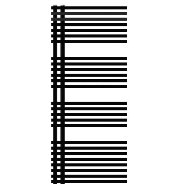 Grzejnik Typ E 117.9x50 cm Czarny 553W Roz 5cm 10 Bar LUXRAD
