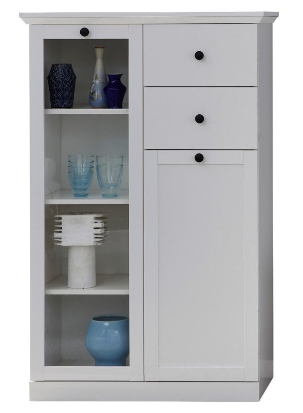 Trendteam Smart Living Mobile TV In Bianco Dekor - Design Moderno, Legno Sostenibile, Prodotto In Europa - 2