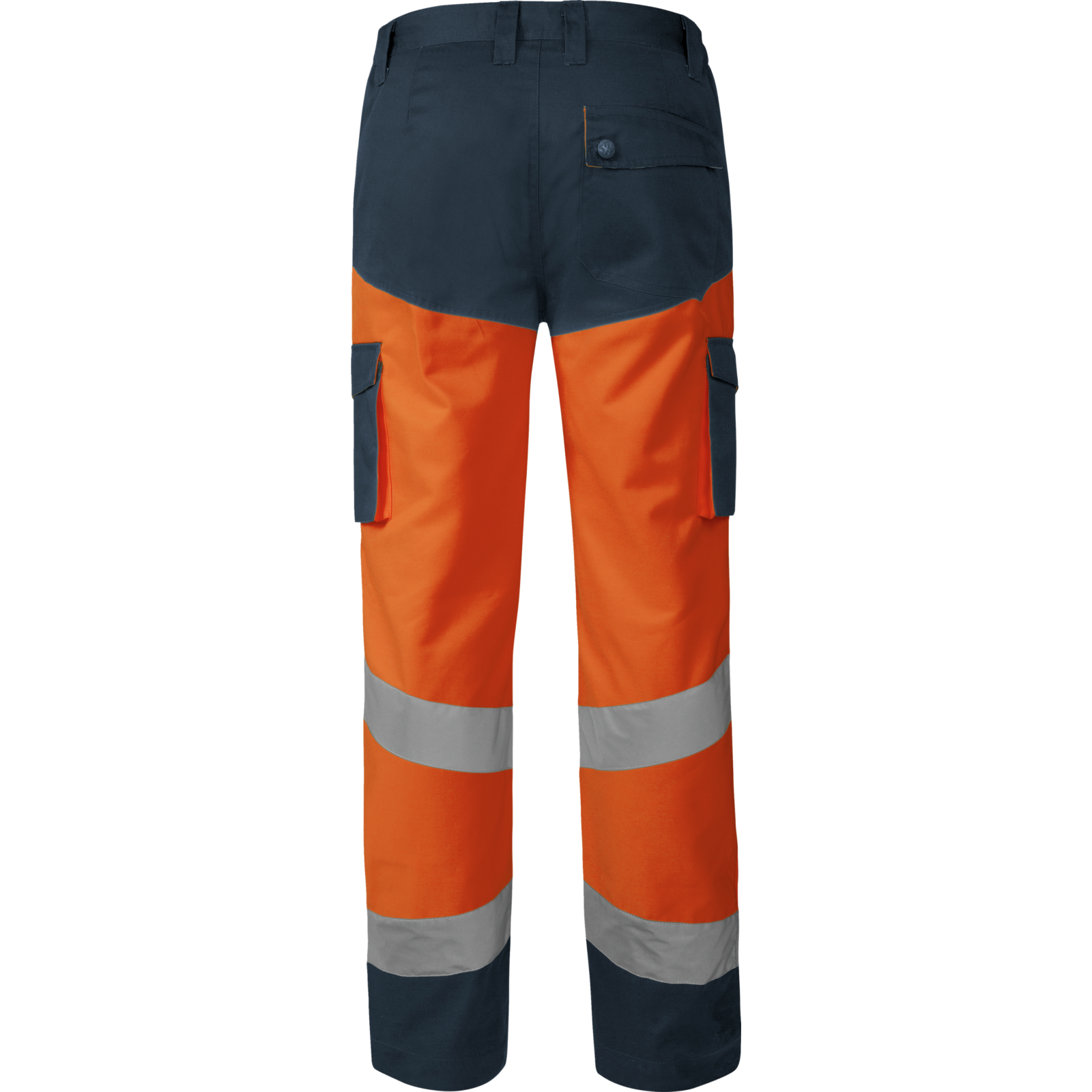Pantalon de travail Würth MODYF haute-visibilité LUMEN orange/marine - 2