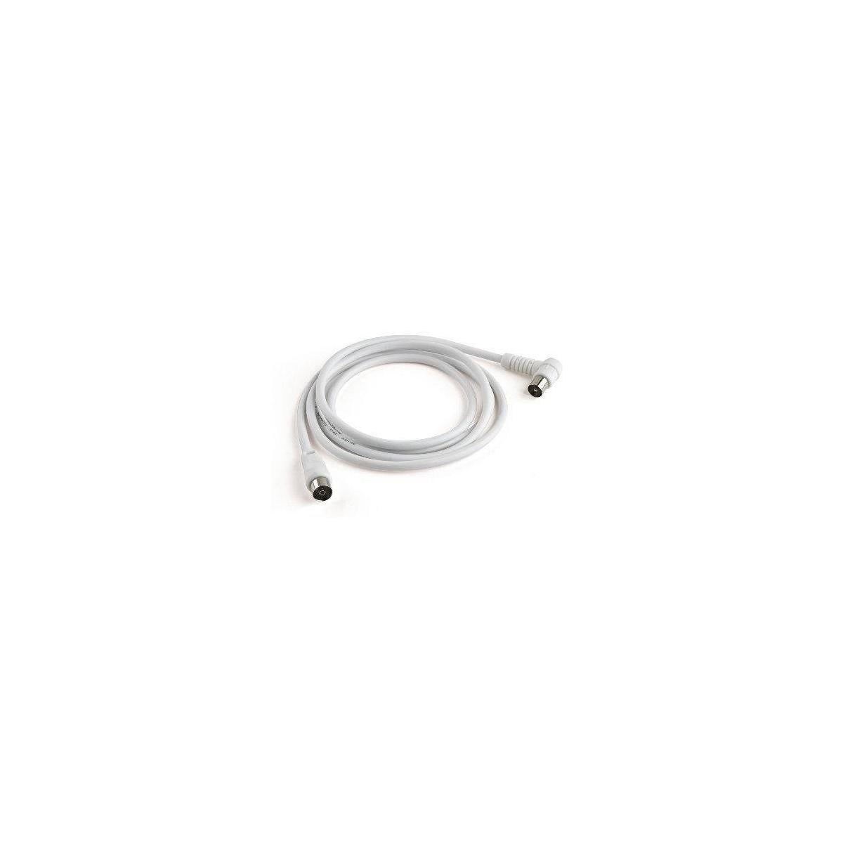 Cavo Coassiale In PVC Bianco T100 PLUS - 2