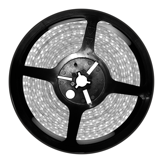 Taśma LED Silver Electronics 372 lm 4,8W/m 6.000K 5m 24V IP65 szerokość 8 mm, cięcie co 10 cm, 30.000h