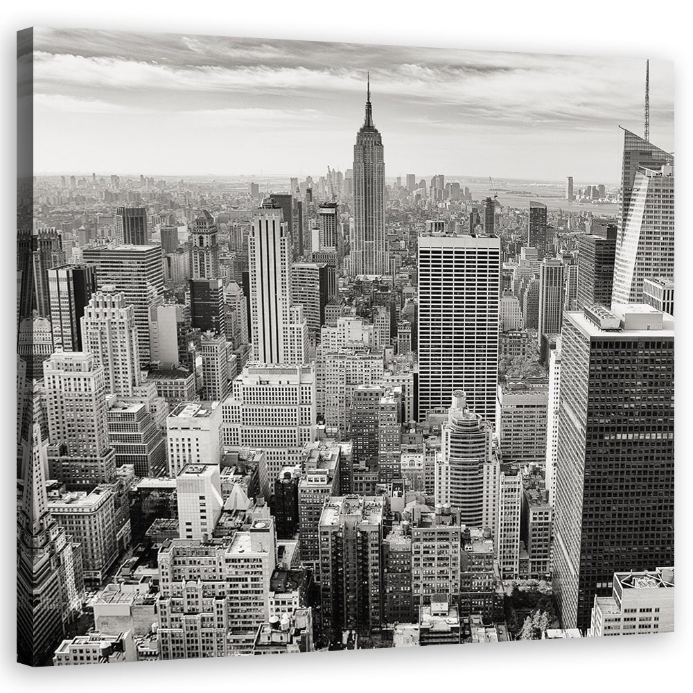 Obraz na płótnie, Widok na Manhattan 60x60