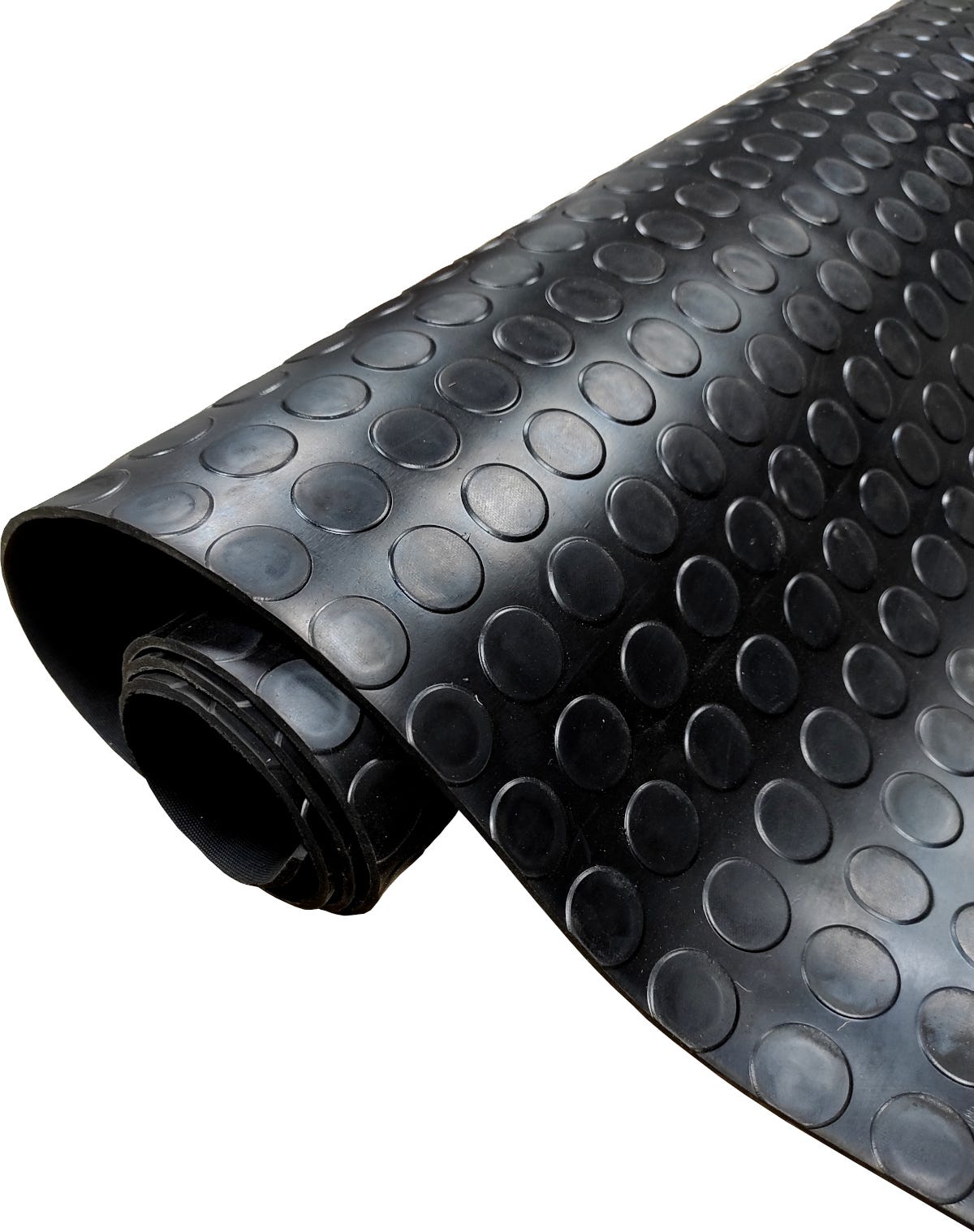 Anro Tapis de protection en caoutchouc avec picots Anro Tapis de protection en caoutchouc avec picots