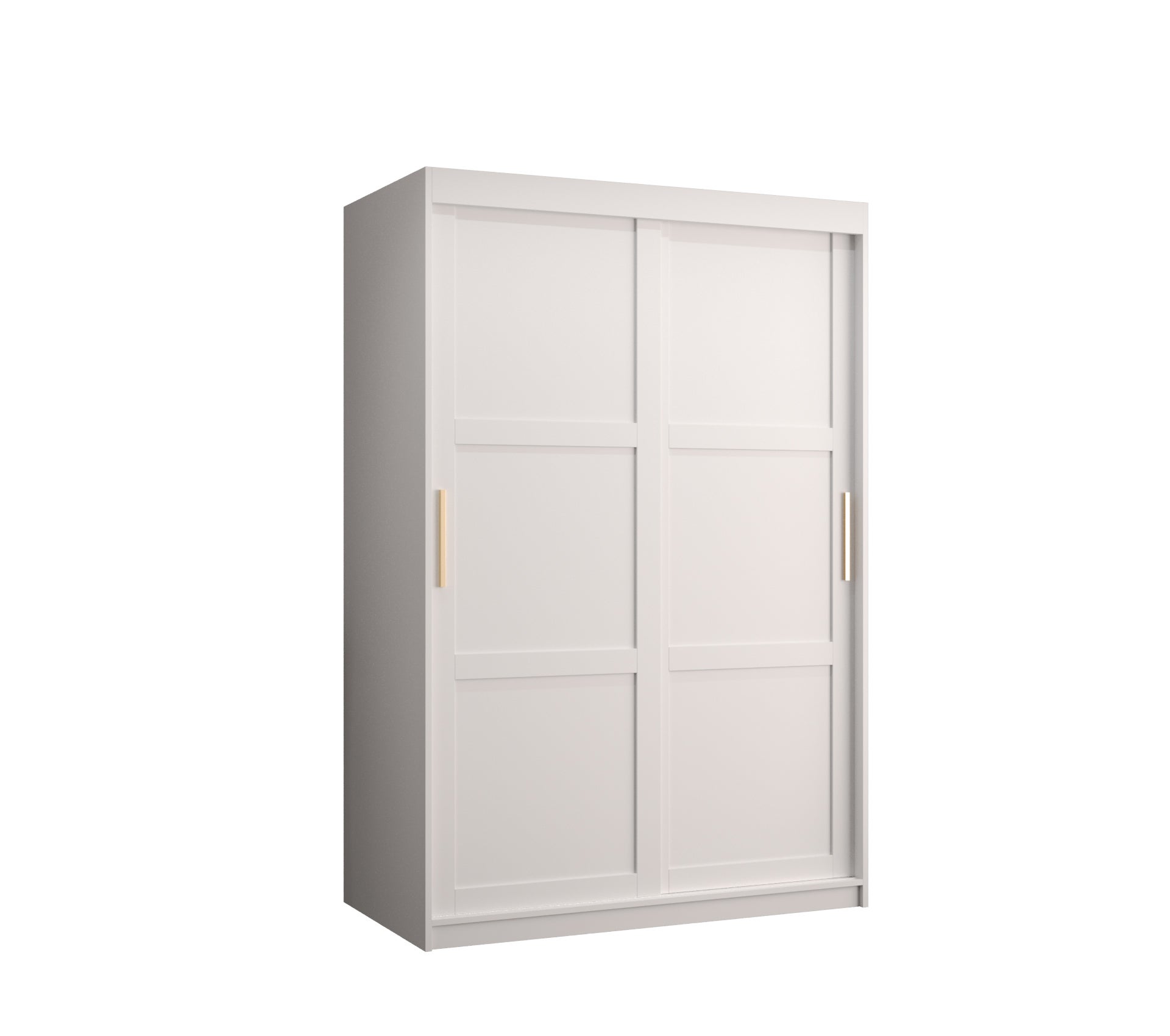Szafa przesuwna garderoba RAMIRO 1 120 x 62 x 200 cm Biały - Abiks Meble