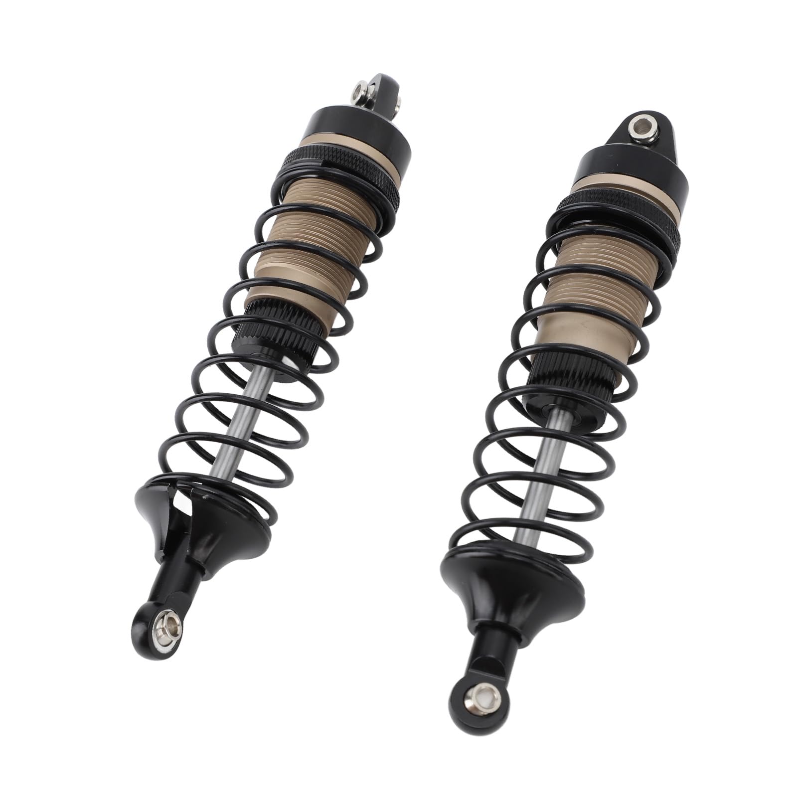 Ammortizzatore per auto RC 105mm Molle altamente elastiche in lega di alluminio Ammortizzatore posteriore Slash Rustler 1/10 RC Car - 6