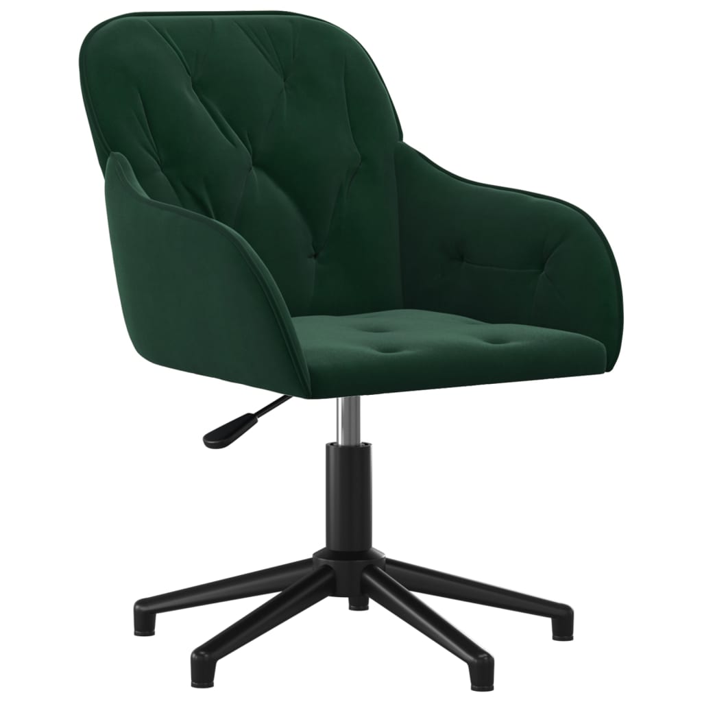 Chaise De Bureau Pivotante Jogo - Dossier Mesh Respirant, Hauteur Réglable, Accoudoirs - Vert, Charge 100 Kg - 8