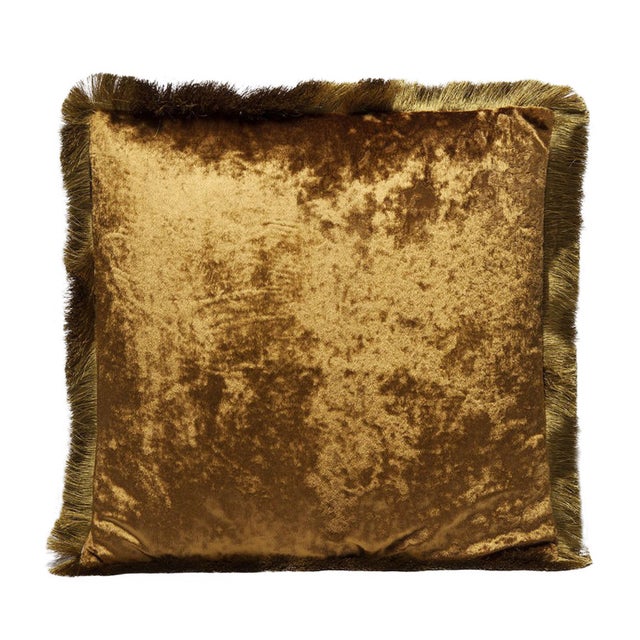 Housses De Coussin Rectangulaires En Velours - Lot De 2, 30x50 Cm, Couleur Doré - Pour Canapé, Lit, Décoration