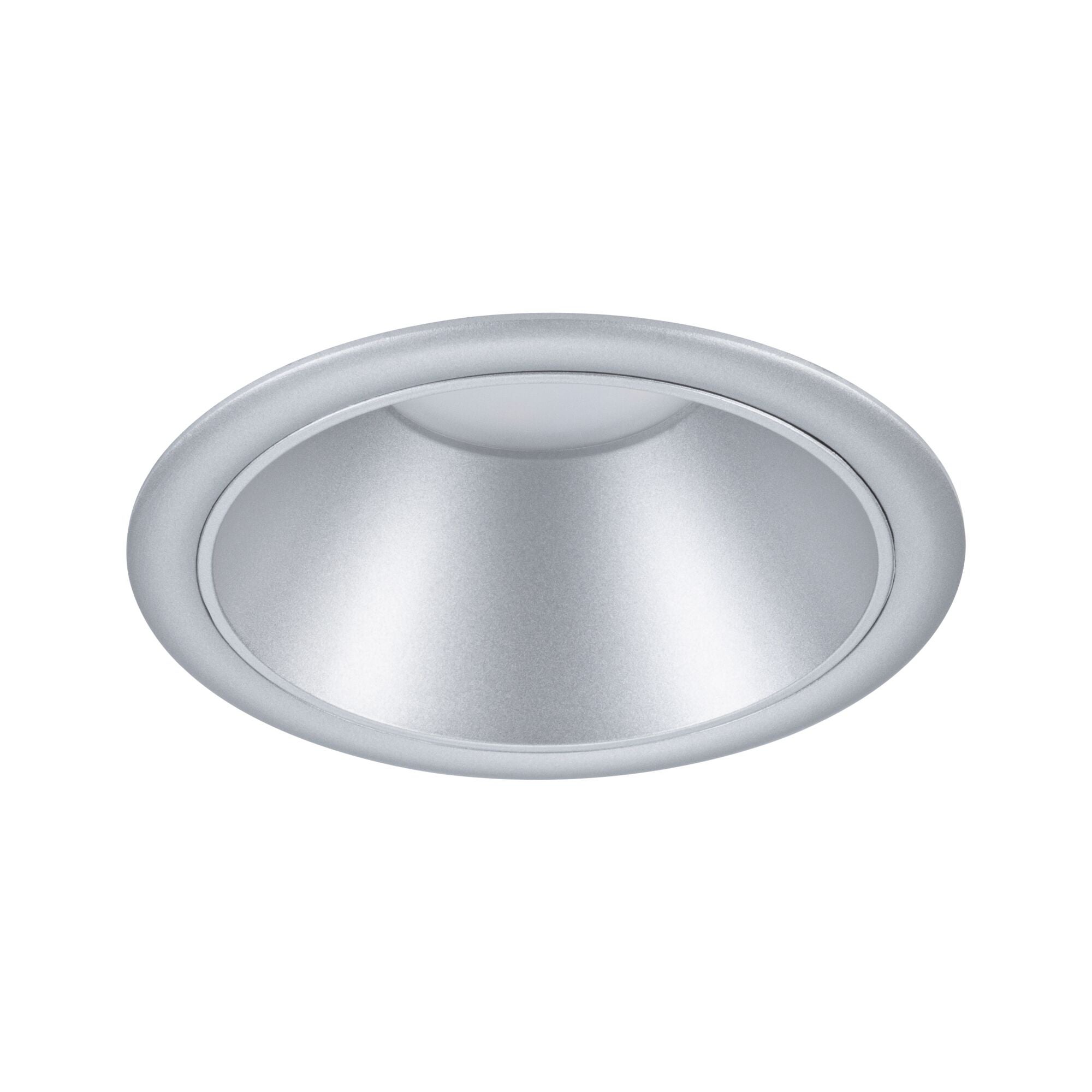 Spot encastré LED 3-Step-Dim Cole Coin Kit de 6 IP44 rond 88 mm Coin 6x6W 6x470lm 230V gradable 2700K Argent mat - 3