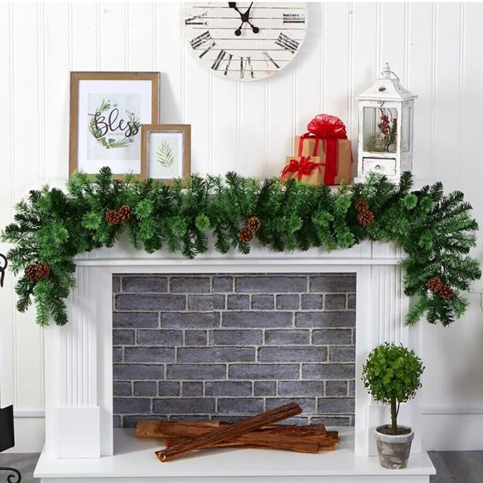 GUIRLANDE DE NOËL, BRANCHES, ARCHES, GUIRLANDES, POMMES DE PIN, GUIRLANDES, 70893 - 4