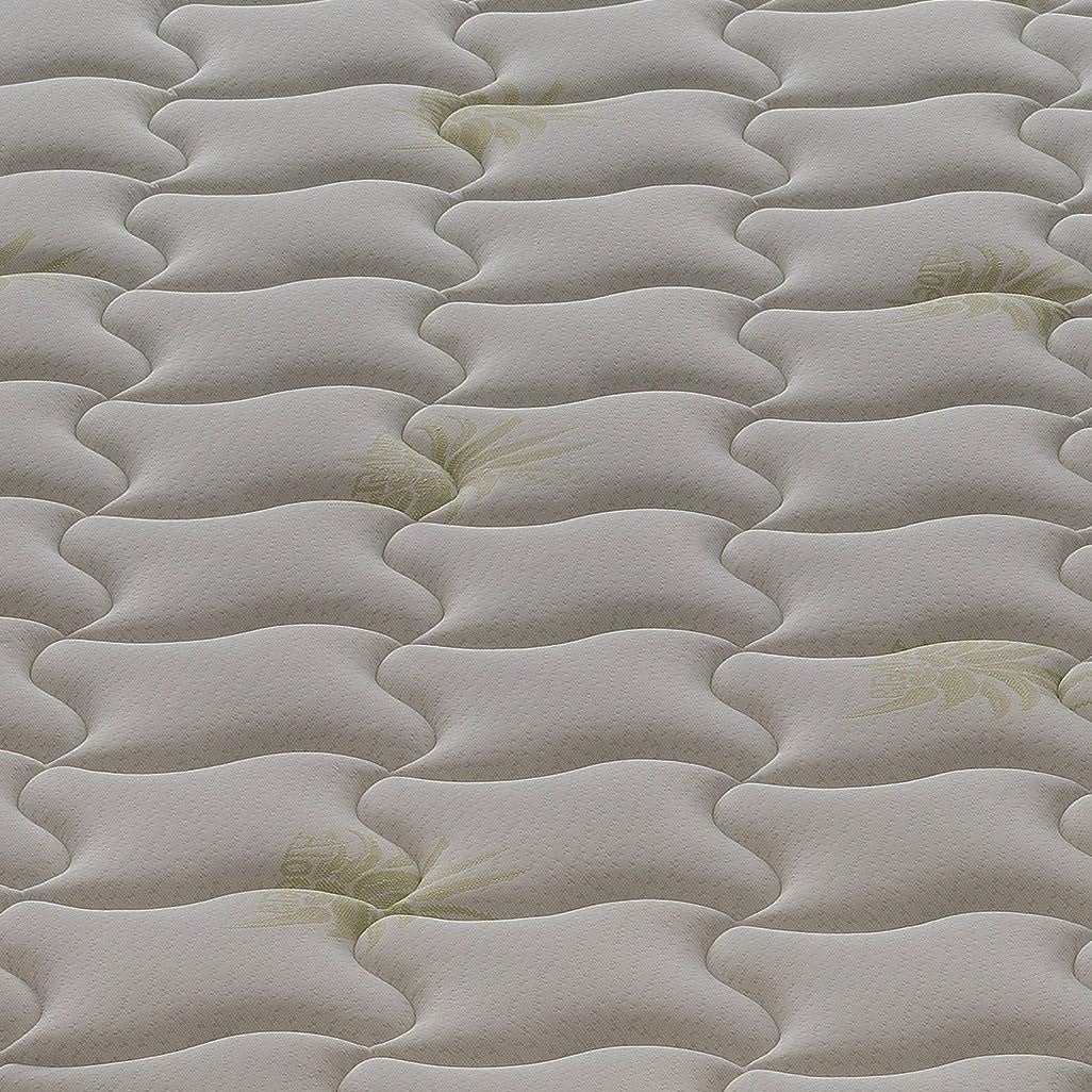 MaterassieDoghe - Matelas 150x200 à mémoire de forme - Hauteur 25 cm - Mousse à mémoire de forme 5 cm - gel d'aloès rafraîchissant - 3