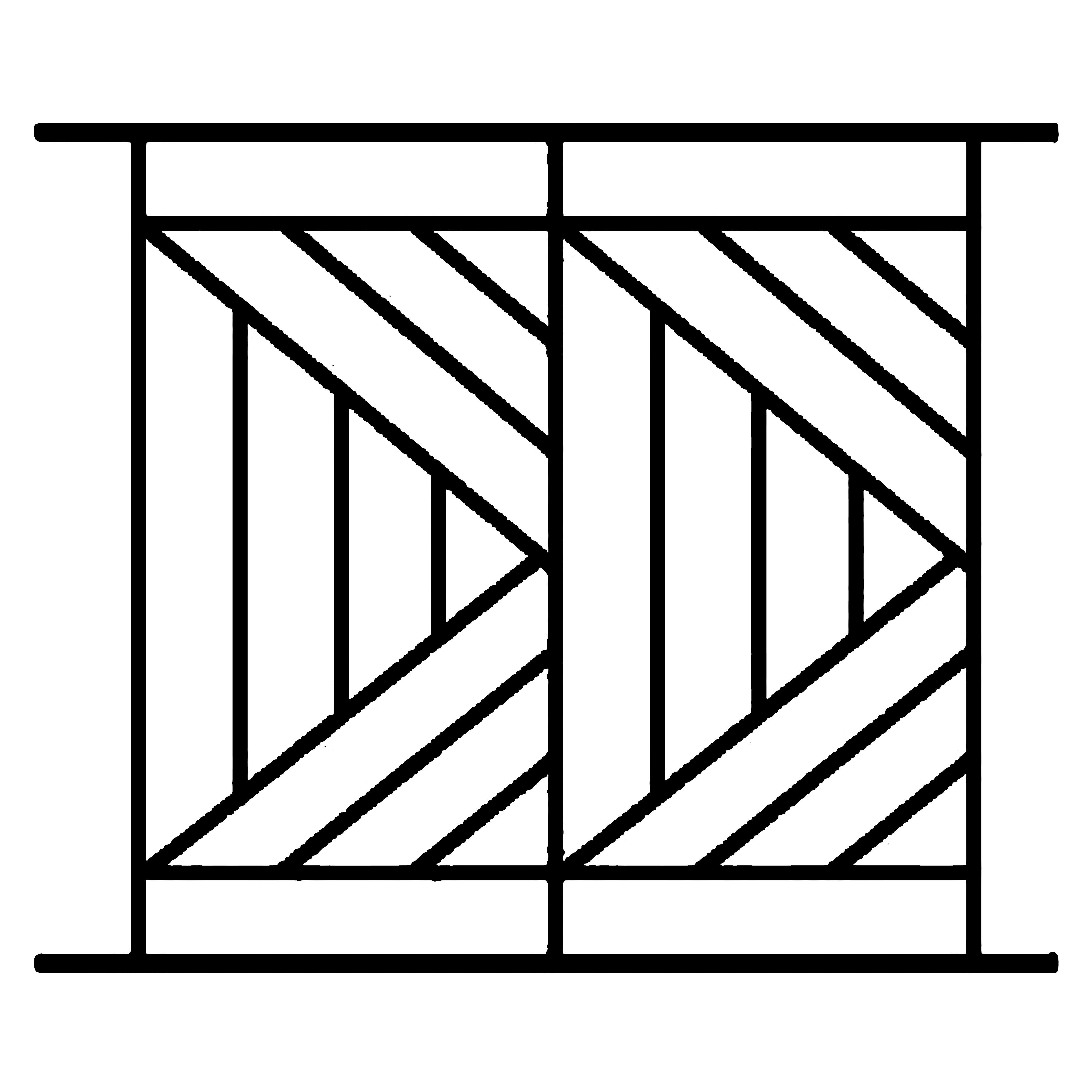 Grata di sicurezza Isoangle per finestra H = 105 cm x L = 100 cm (dimensione del telaio) - 2