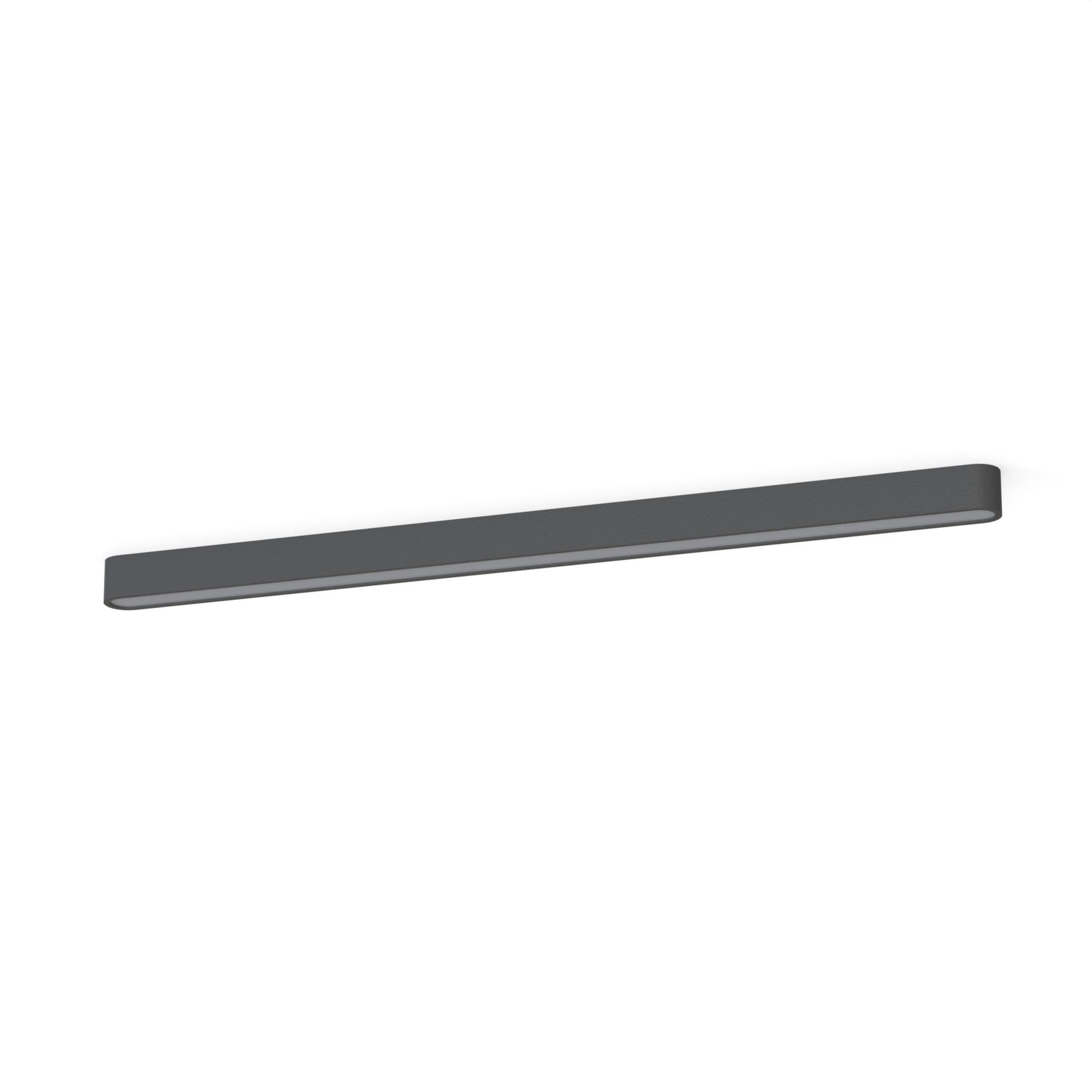 Plafon Soft prostokątny grafitowo-biały 1xT8/G13x22W wym: 6 x 125 cm IP20 tworzywo sztuczne Nowodvorski Lighting
