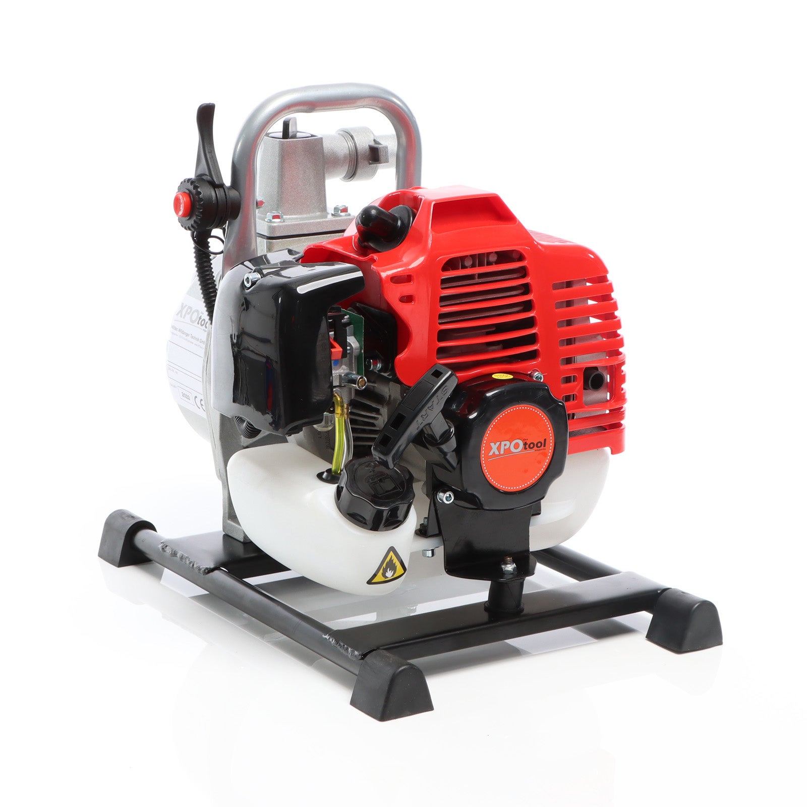 Pompe à eau à essence – 400 x 280 x 370 mm – 1,47 kW / débit de 15000 l/h / refoulement 35 m – Connexion 38 mm (1,5