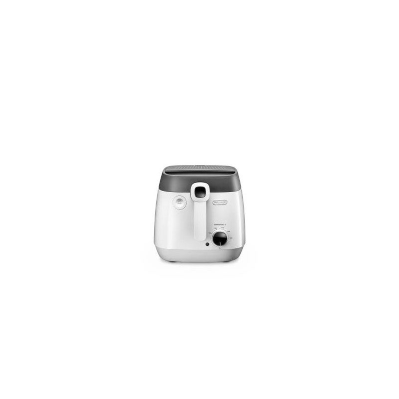 De'Longhi FS6035 Friggitrice Elettrica - 2,4 L Olio, 1,5 Kg Patatine - 1700 W - Vasca Antiaderente Rimovibile - Grigio
