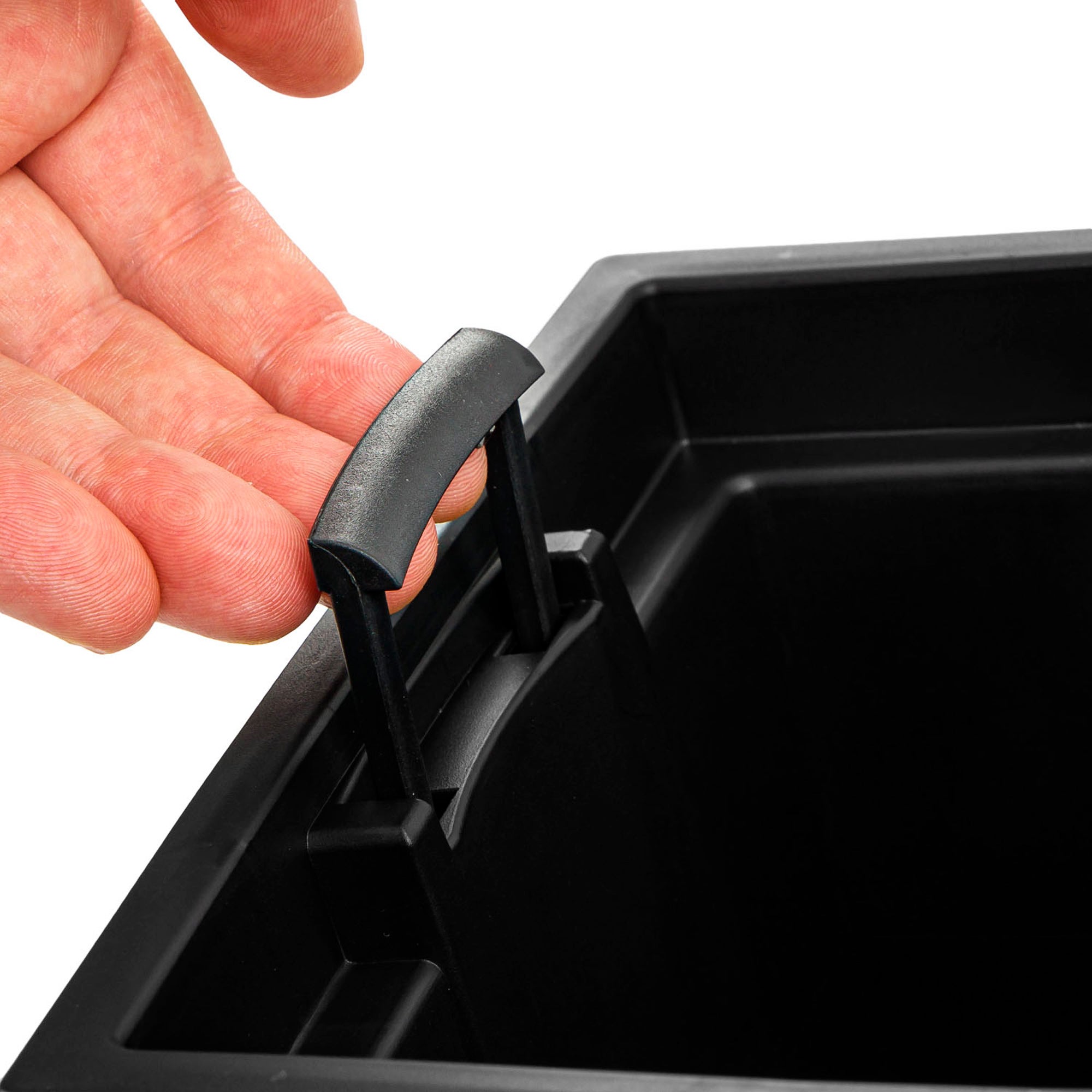 Pot de fleurs avec reserve d´eau 12 L blanc - FURU - 5