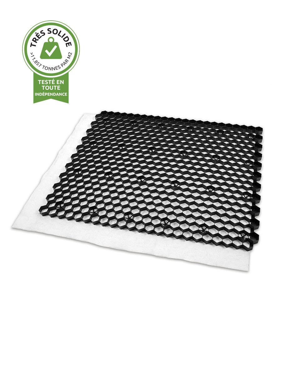 Stabilisateurs de gravier EuroGravel PLUS noir par m2 - 2