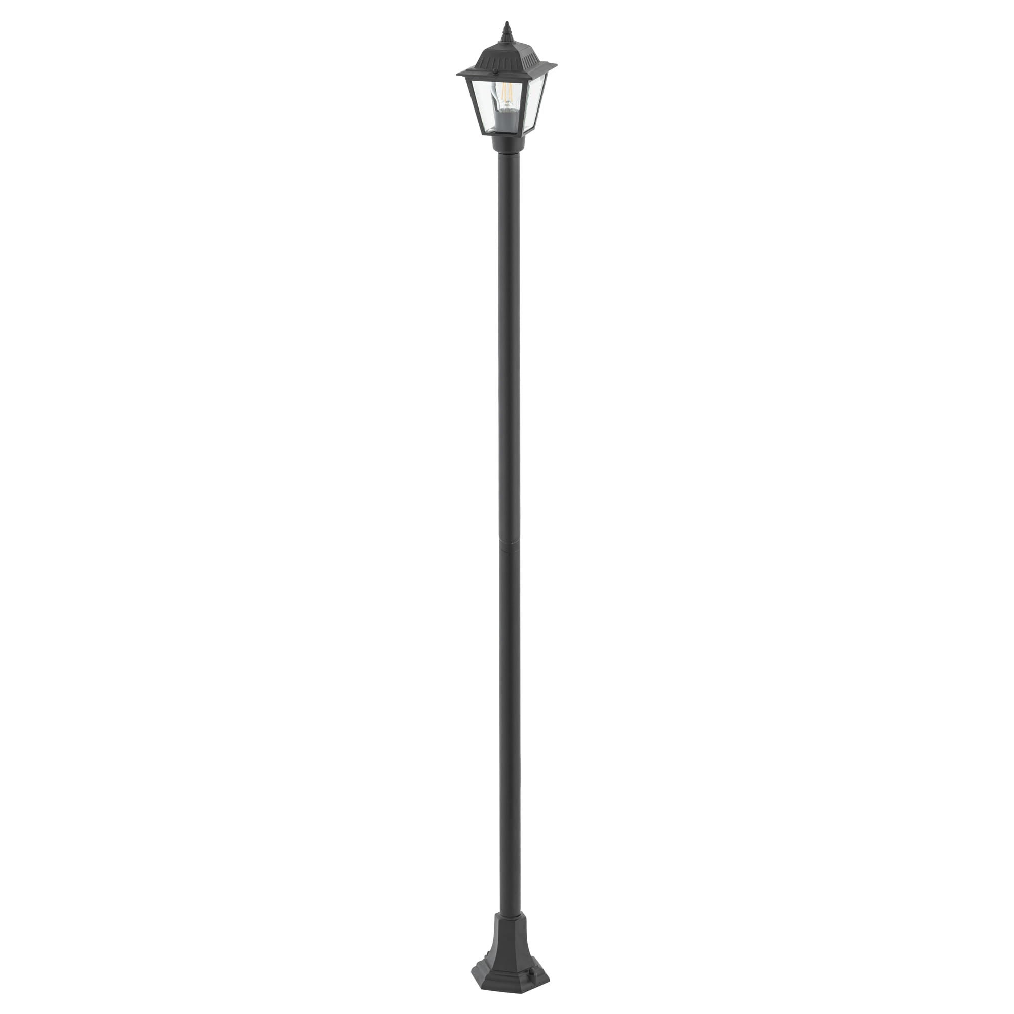 Latarnia ogrodowa Ana czarna 1xE27x10W IP44 wym: 200 x 24 cm aluminium Nowodvorski Lighting
