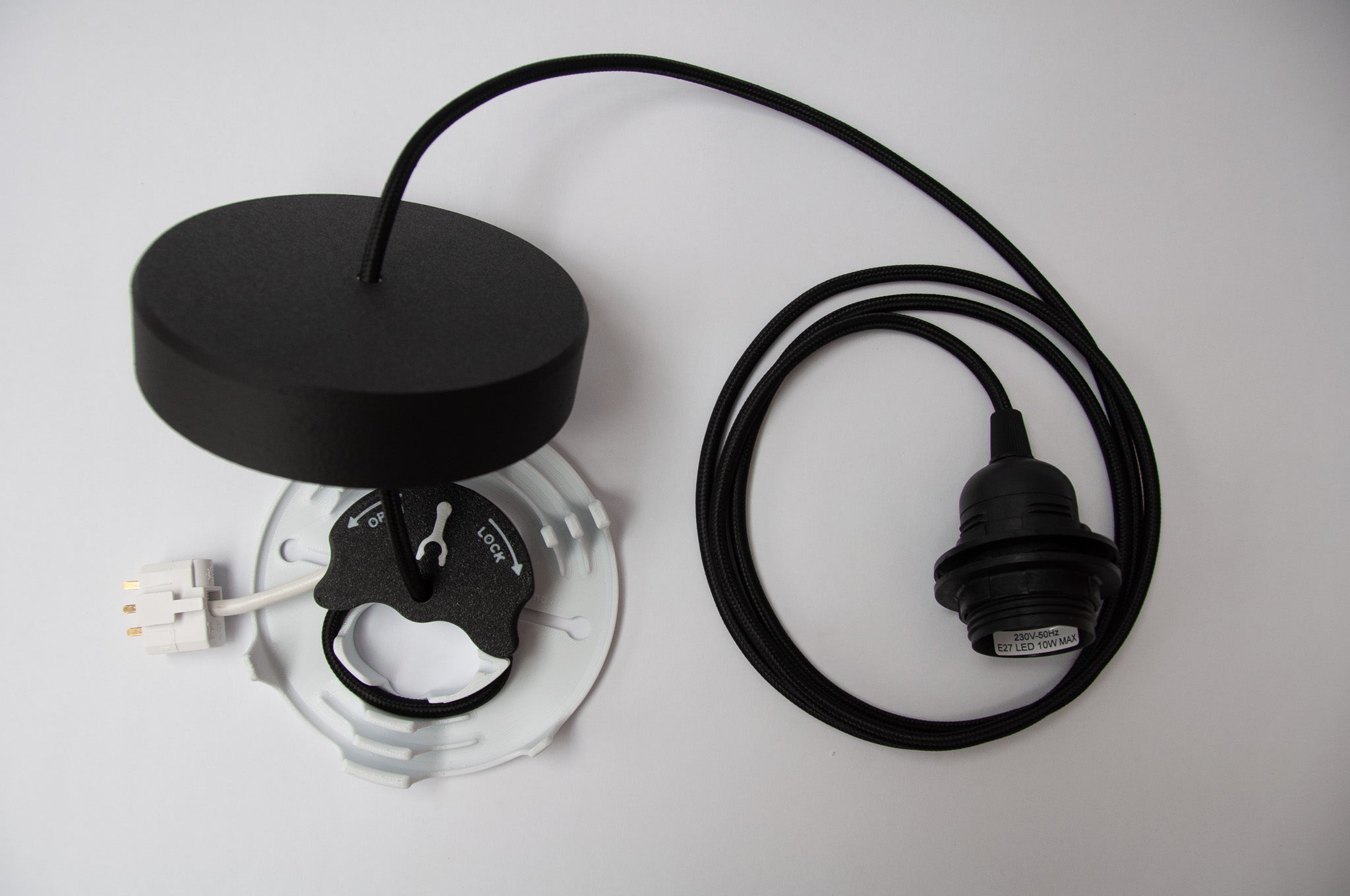 KIT DE SUSPENSION à Brancher Avec Cordon D'alimentation Pour Lampe