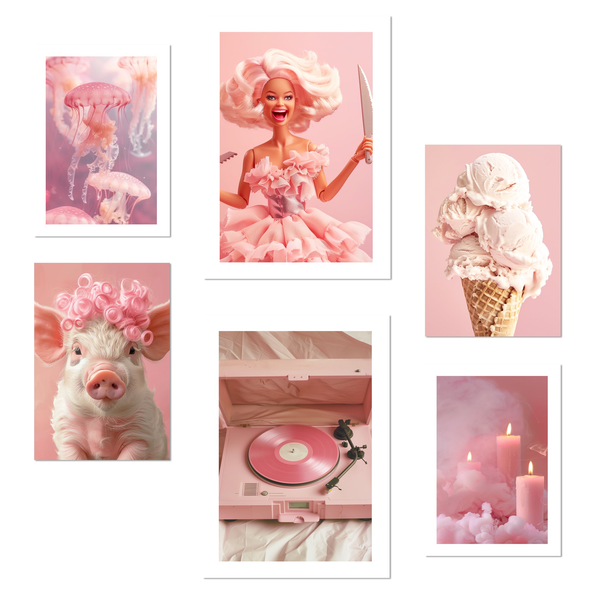 Lot De 6 Affiches Tate De McRae - Couverture D'album De Chanteur De