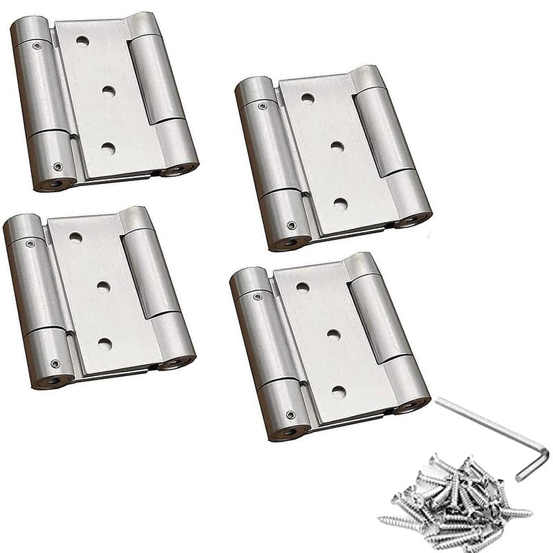 Lot 4 Charnières Double Action Pour écran Pliable – 1,85″ – Or – Uxcell