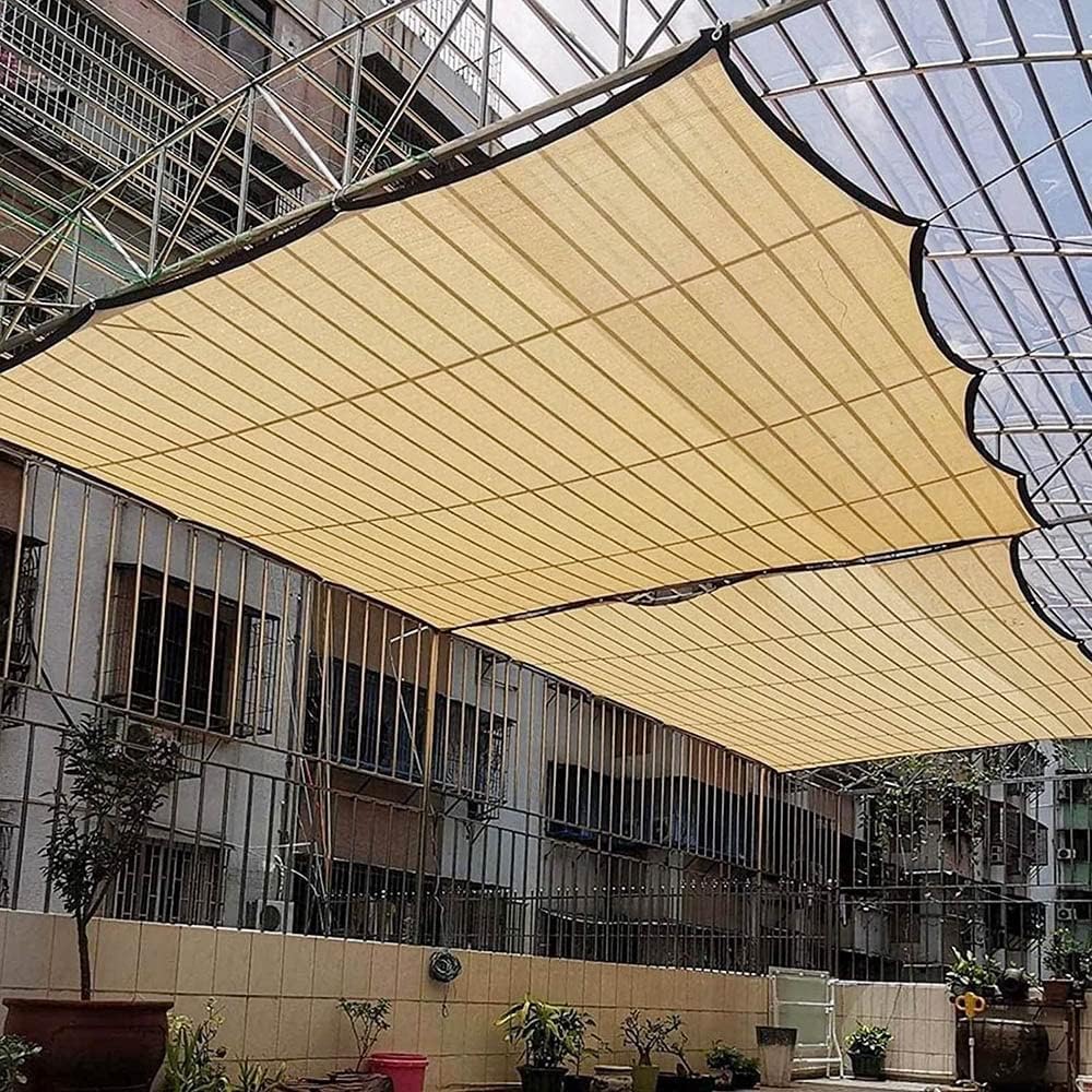 Voile d'ombrage terrasse, voile d'ombrage pergola, voile d'ombrage jardin filet d'ombrage perforé 3mX4m - 5