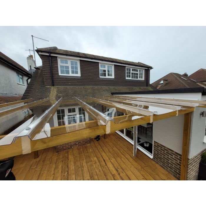 Plaque Polycarbonate EZ GLAZE 60 3mm Transparent 688x6000mm - 3