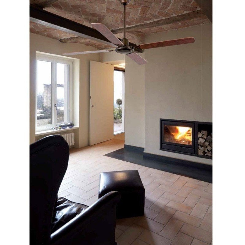 Ventilateur de plafond classique 140 cm rouille faro MALVINAS 33111 - 4