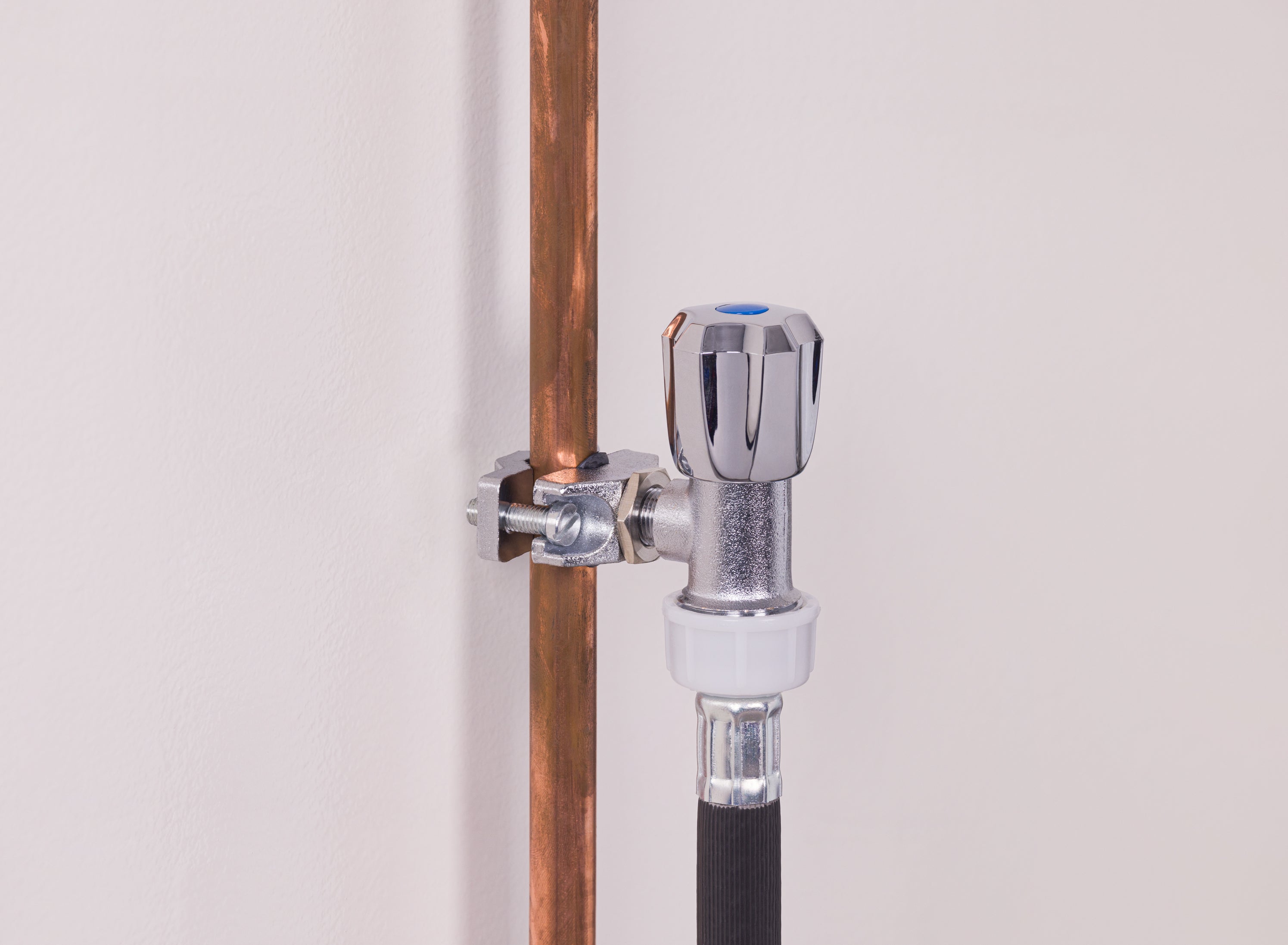 Robinet Autoforant Pour Tube Cuivre 10 à 16 Mm - Sortie Mâle 20x27 - Neuf