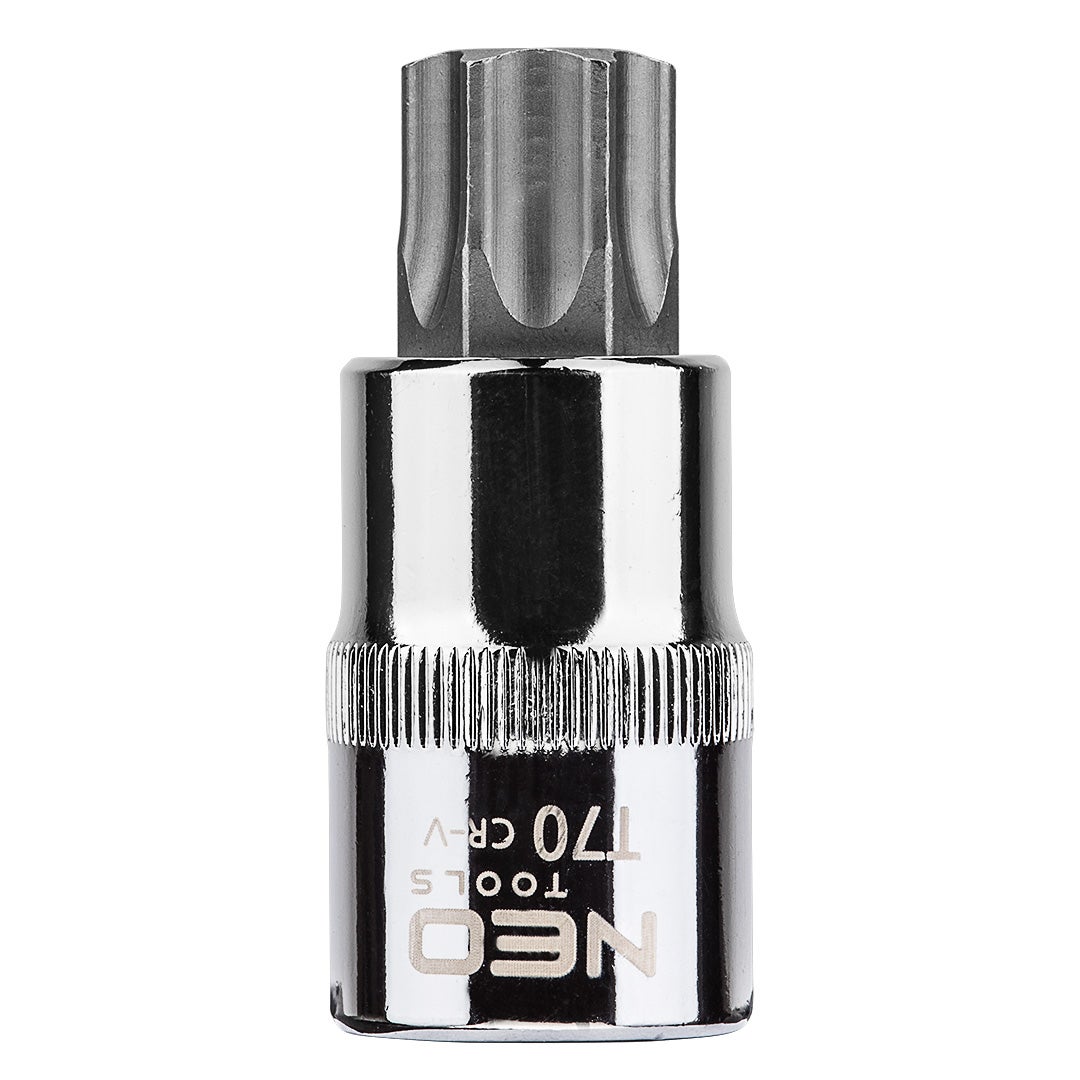 Końcówka Torx na nasadce 1/2", T70 x 55 mm NEO TOOLS