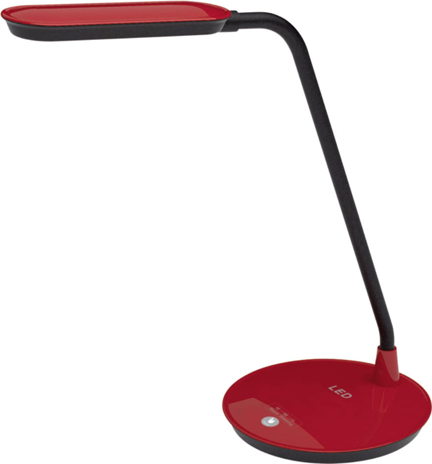 Lampa biurkowa elastyczna dotyk czerwona Kaja SOLO K-BL1208 CZERWONY
