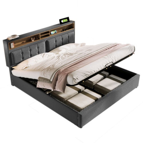letto matrimoniale 140x200,letto matrimoniale contenitore,letto imbottito,letti con cassetti,con